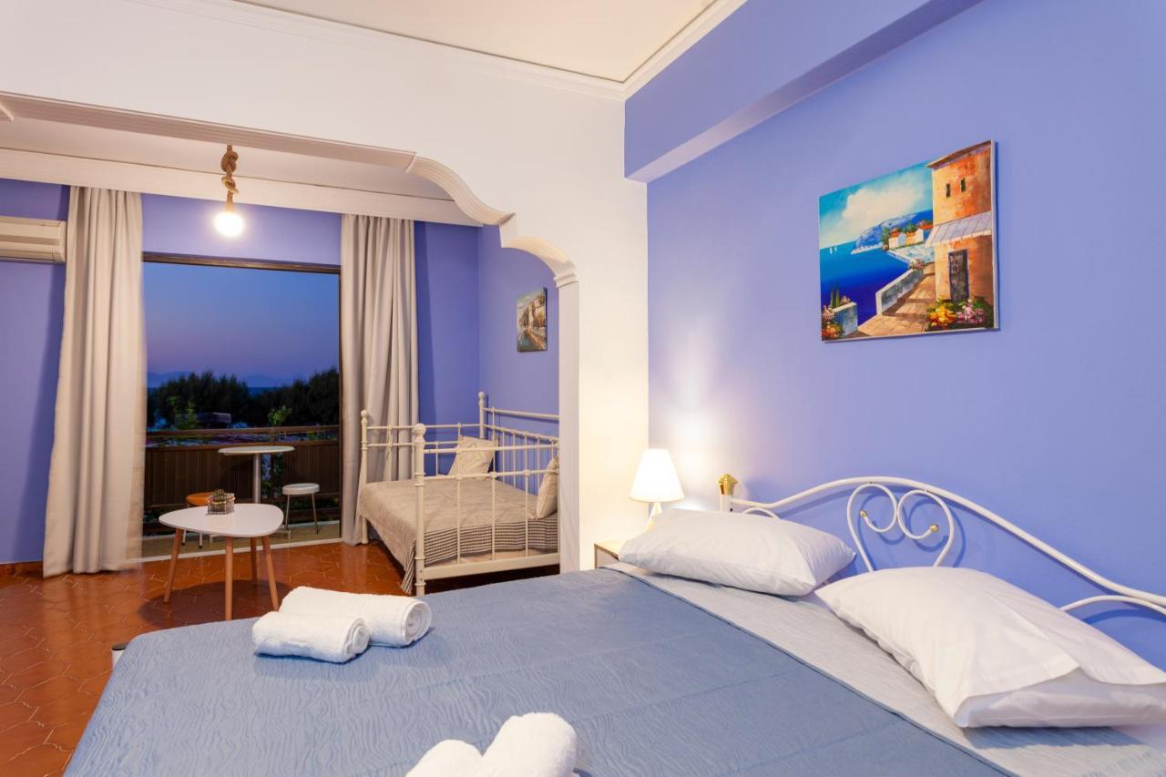 Chambre Bleue Ialysos  Bagian luar foto