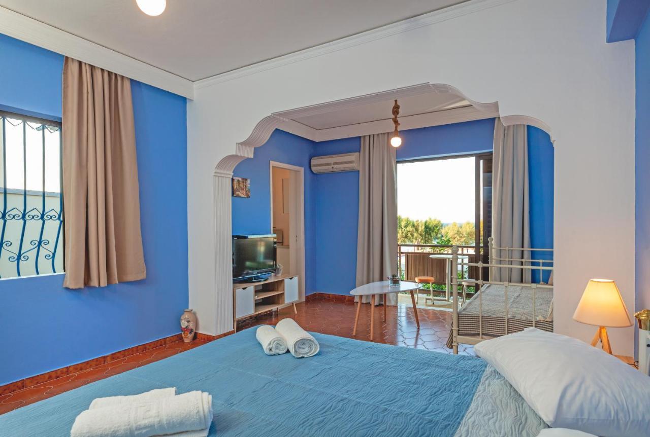 Chambre Bleue Ialysos  Bagian luar foto